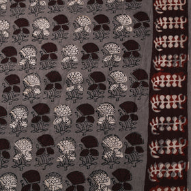 Hand Block Print Natural Dyed Cotton Nandana Fabric 07