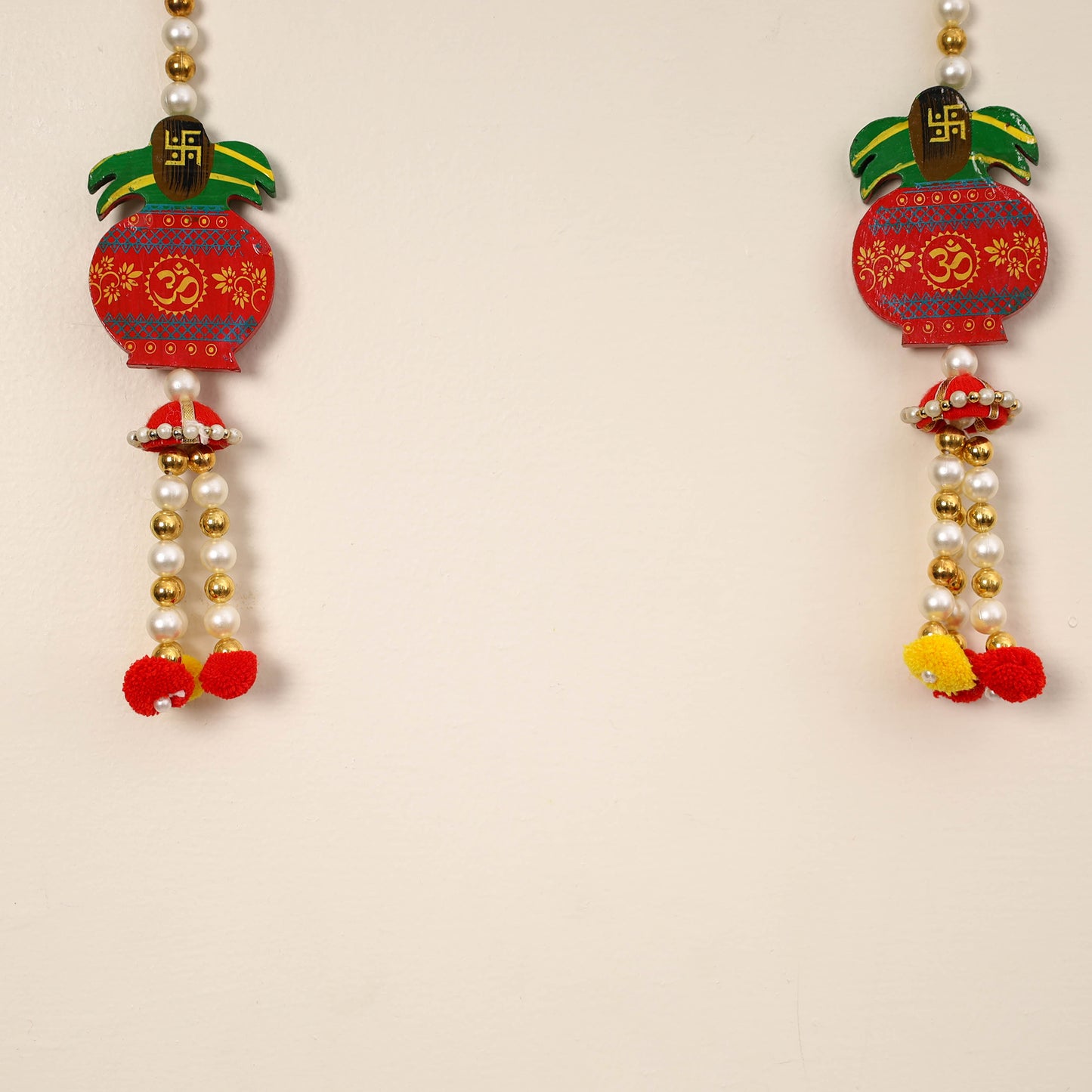 Handmade Gota & Bead Work Wall Hanging (set of 2) 30