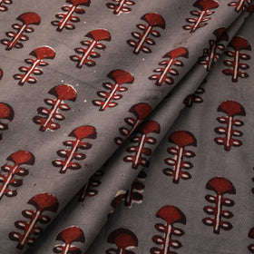Hand Block Print Natural Dyed Cotton Nandana Fabric 09