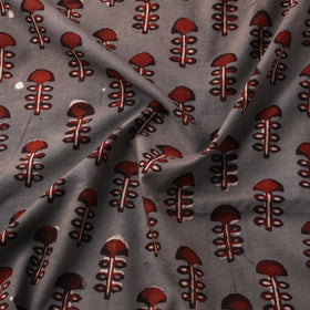 Hand Block Print Natural Dyed Cotton Nandana Fabric 09