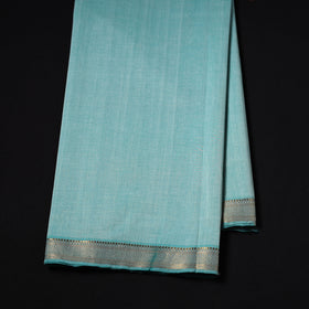 Handloom Mangalagiri Cotton Fabric with Nizam Zari Border 20