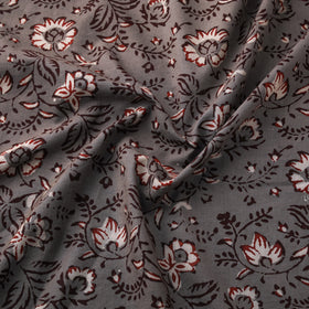 Hand Block Print Natural Dyed Cotton Nandana Fabric 10