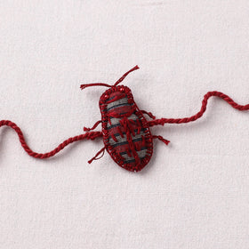 Cockroach - Reusable Handmade Threadwork Rakhi with Potli  15