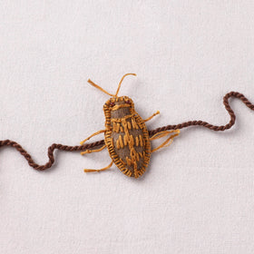 Cockroach - Reusable Handmade Threadwork Rakhi with Potli  16