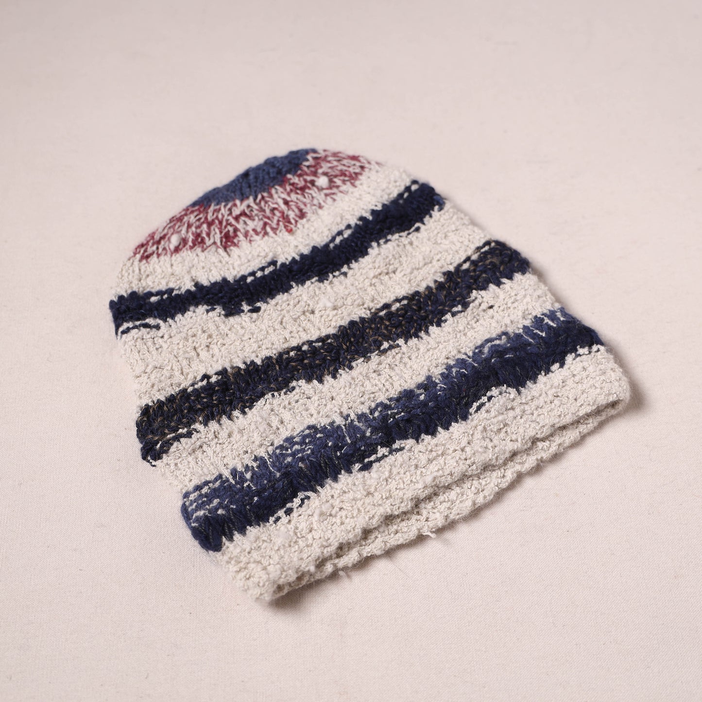 Kullu Karishma Handwoven Merino Wool Cap 18