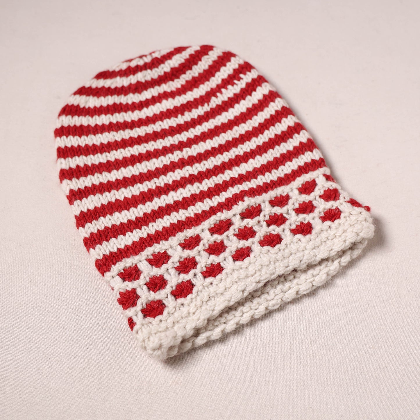 Kullu Karishma Handwoven Merino Wool Cap 19