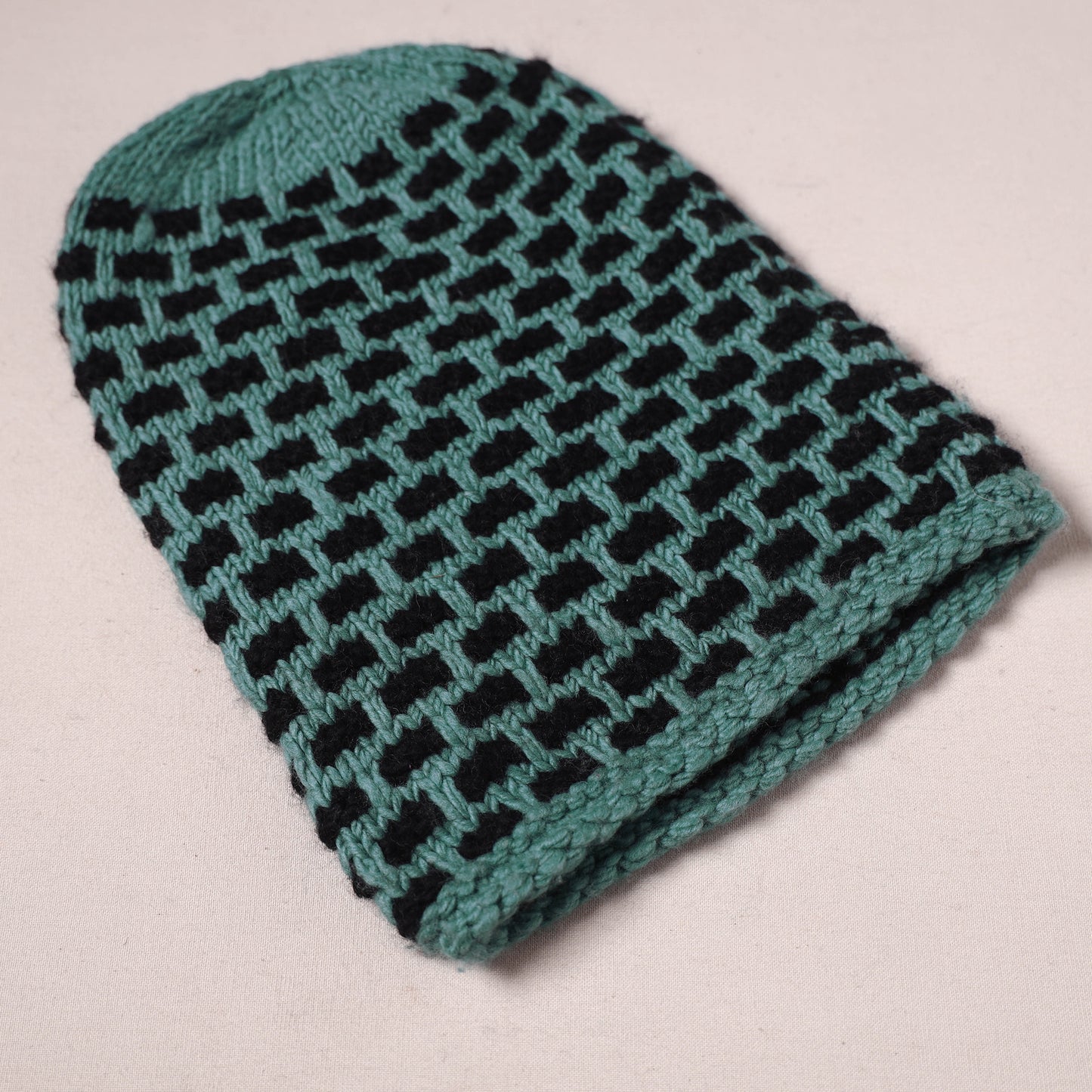 Kullu Karishma Handwoven Merino Wool Cap 20