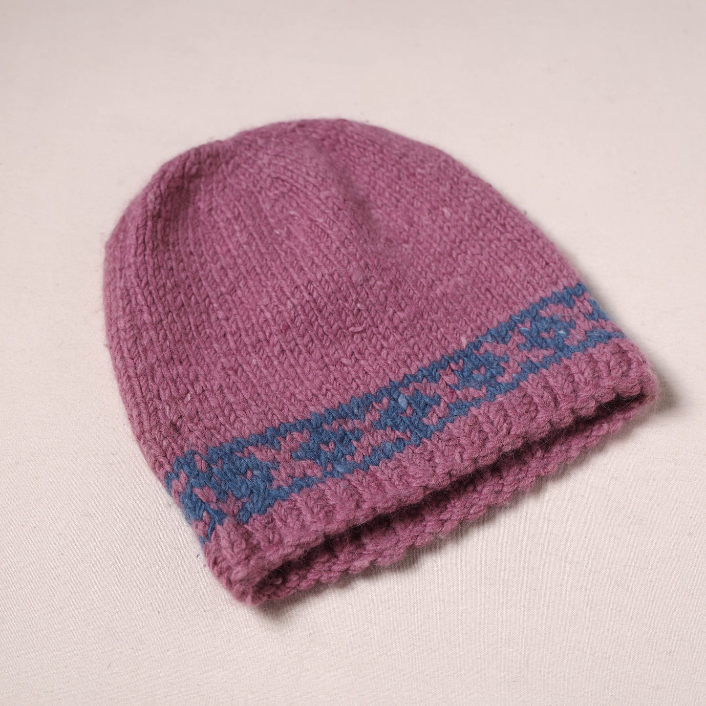 Kullu Karishma Handwoven Merino Wool Cap 23
