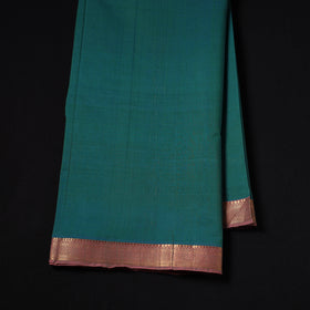 Handloom Mangalagiri Cotton Fabric with Nizam Zari Border 25
