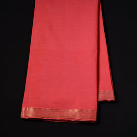 Handloom Mangalagiri Cotton Fabric with Nizam Zari Border 26