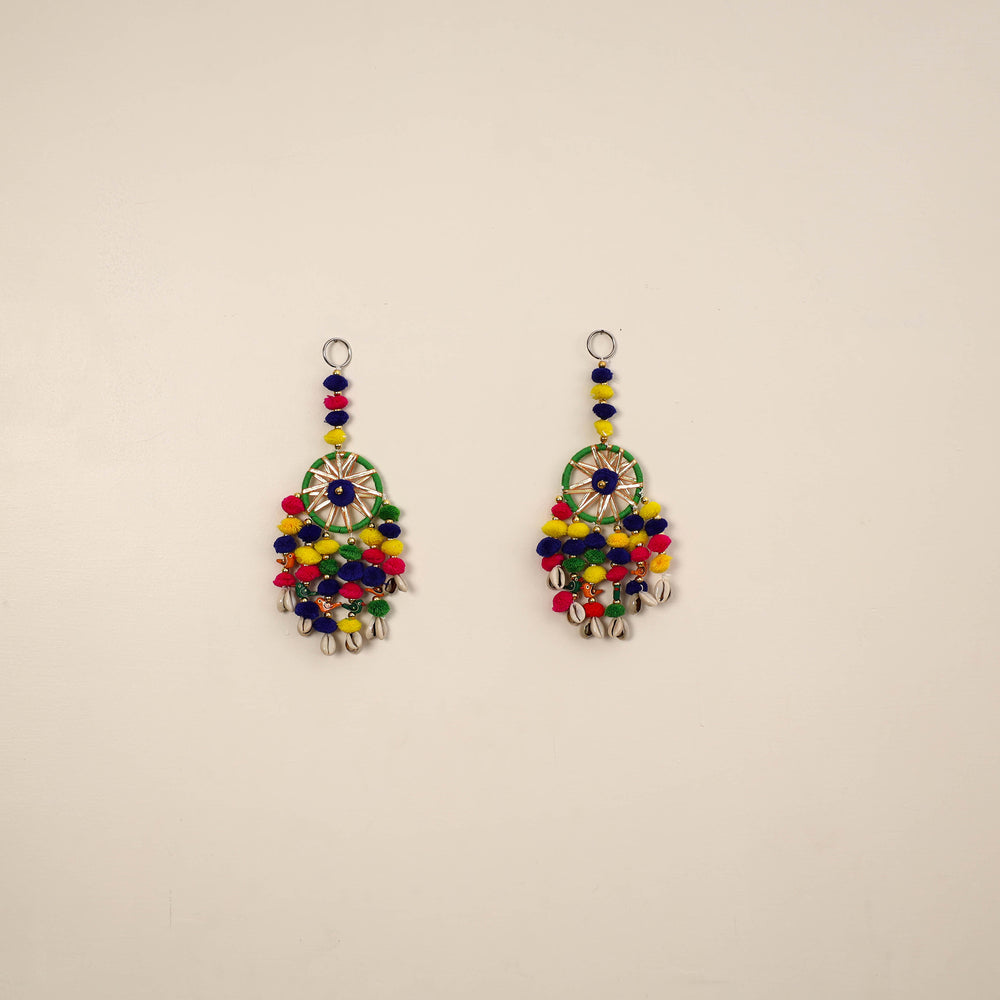 Handmade Gota & Bead Work Wall Hanging (set of 2) 29