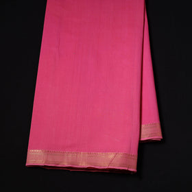 Handloom Mangalagiri Cotton Fabric with Nizam Zari Border 29