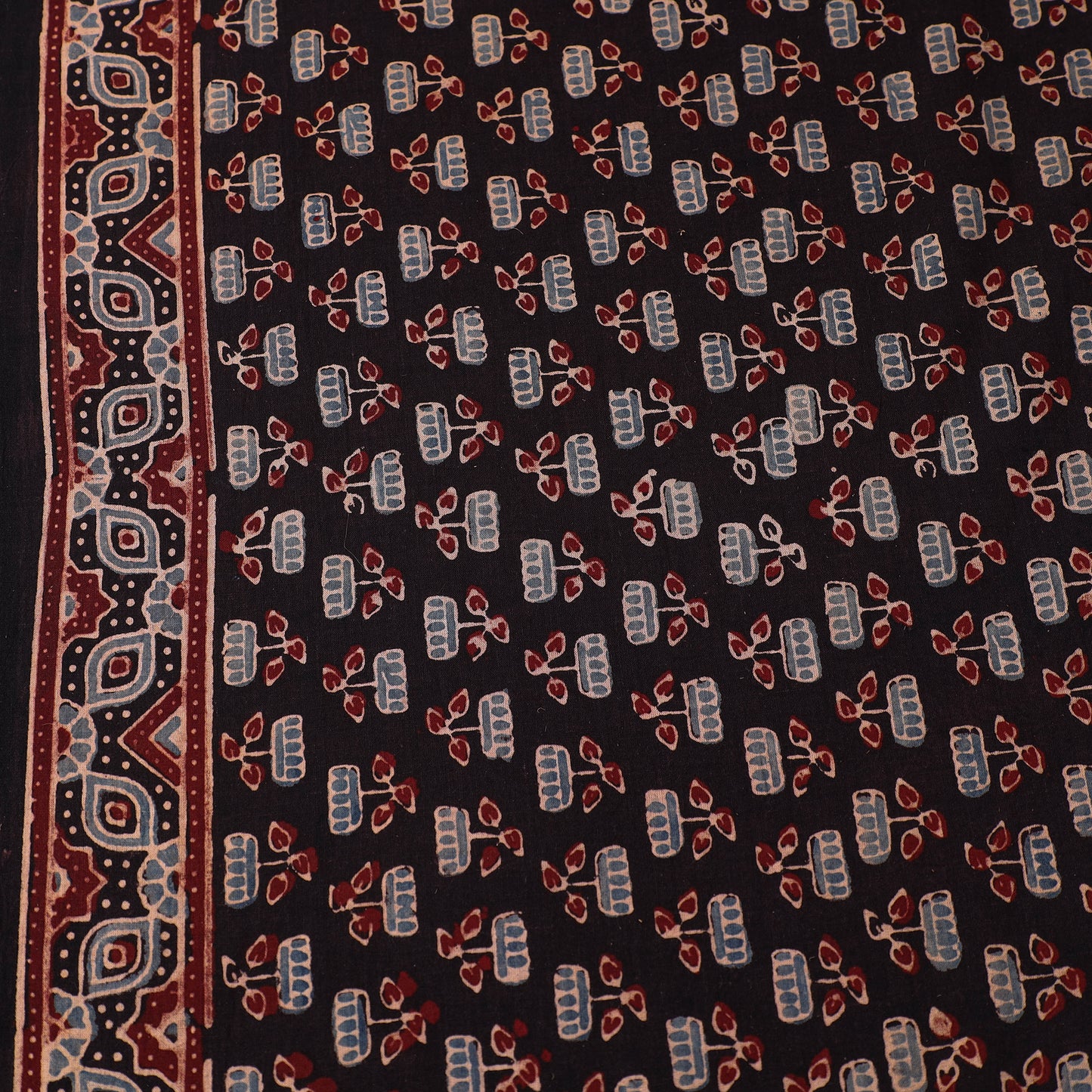 Pure Cotton Ajrakh Print Fabric 38