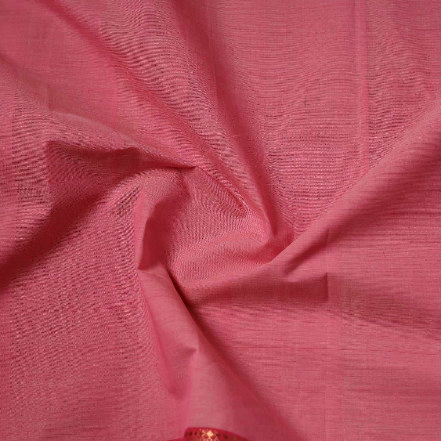 Handloom Mangalagiri Cotton Fabric with Nizam Zari Border 35