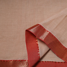 Handloom Mangalagiri Cotton Fabric with Nizam Zari Border 37