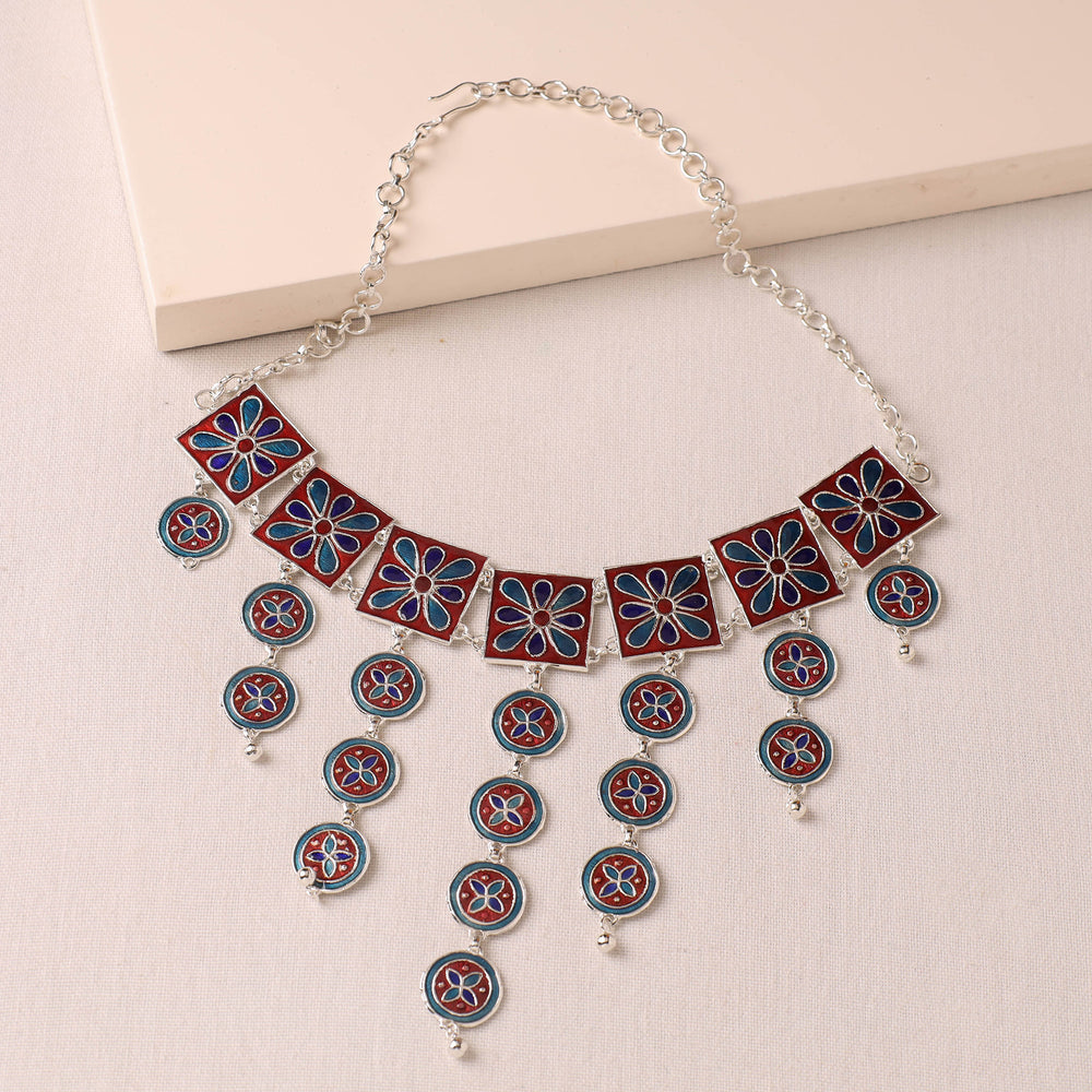 meenakari necklace