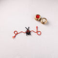 Cockroach - Reusable Handmade Threadwork Fabart Rakhi 07