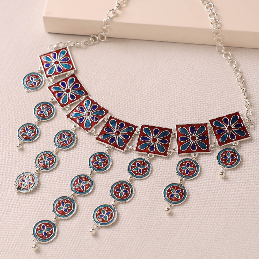 meenakari necklace