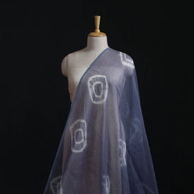 Shibori Tie-Dye Kota Doria Cotton Fabric 05