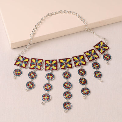 meenakari necklace