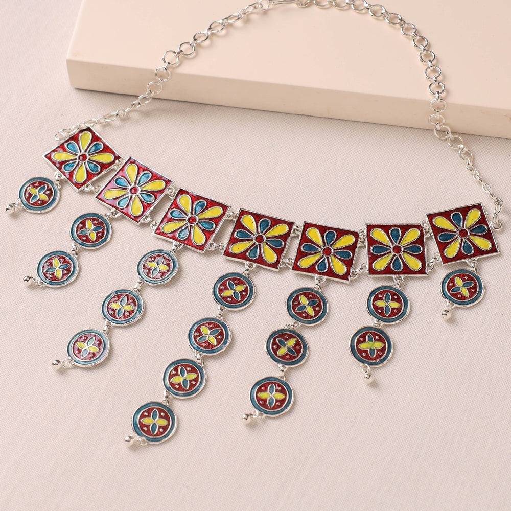 meenakari necklace