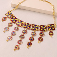 meenakari necklace