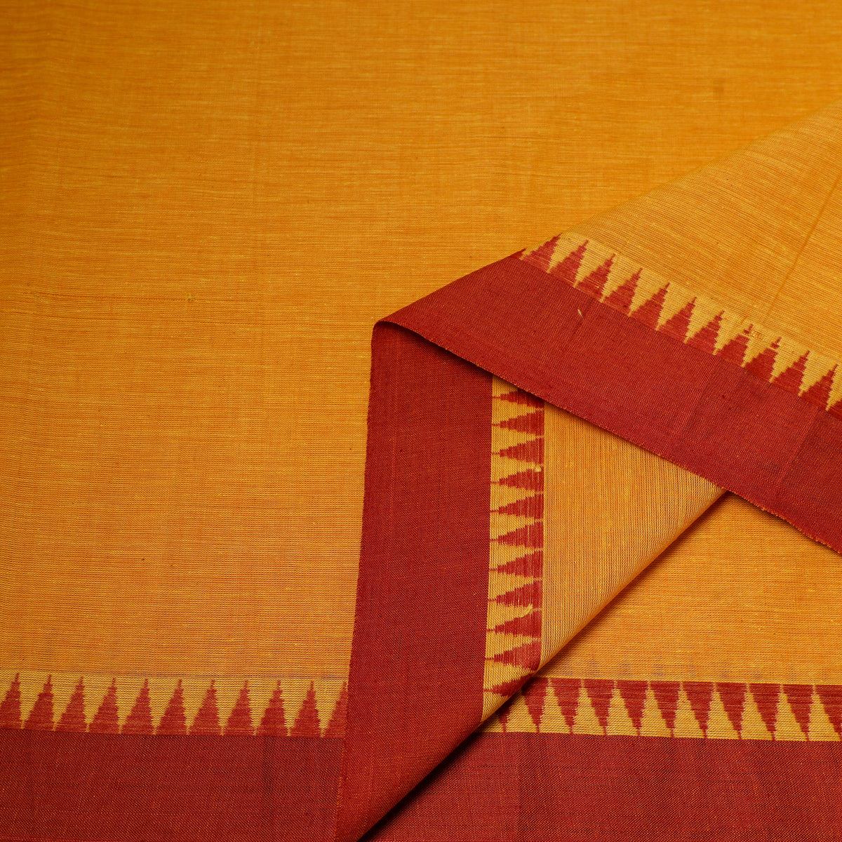 Plain Cotton Thread Border Fabric 03