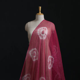 Shibori Tie-Dye Kota Doria Cotton Fabric 15