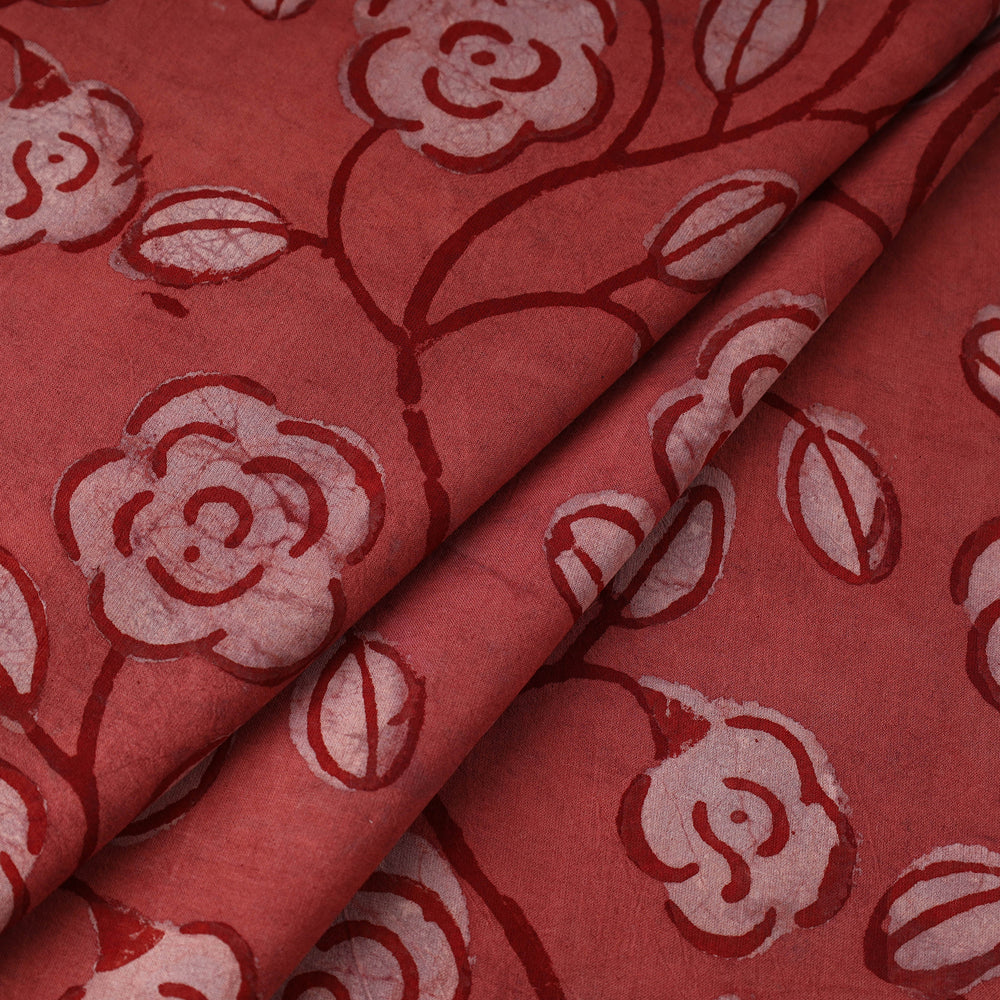 Bindaas Hand Block Print Cotton Natural Dyed Fabric 07