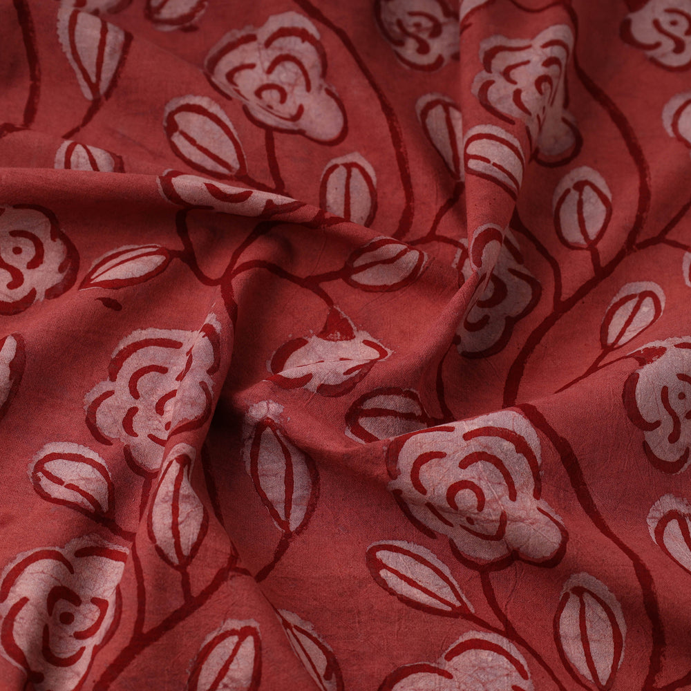 Bindaas Hand Block Print Cotton Natural Dyed Fabric 07