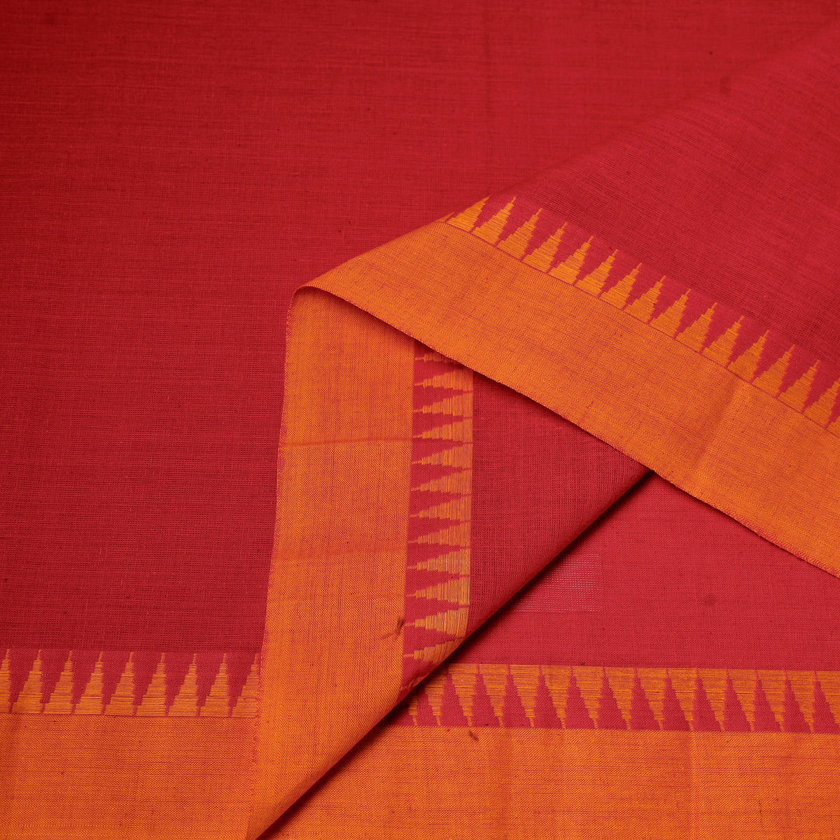 Plain Cotton Thread Border Fabric 04