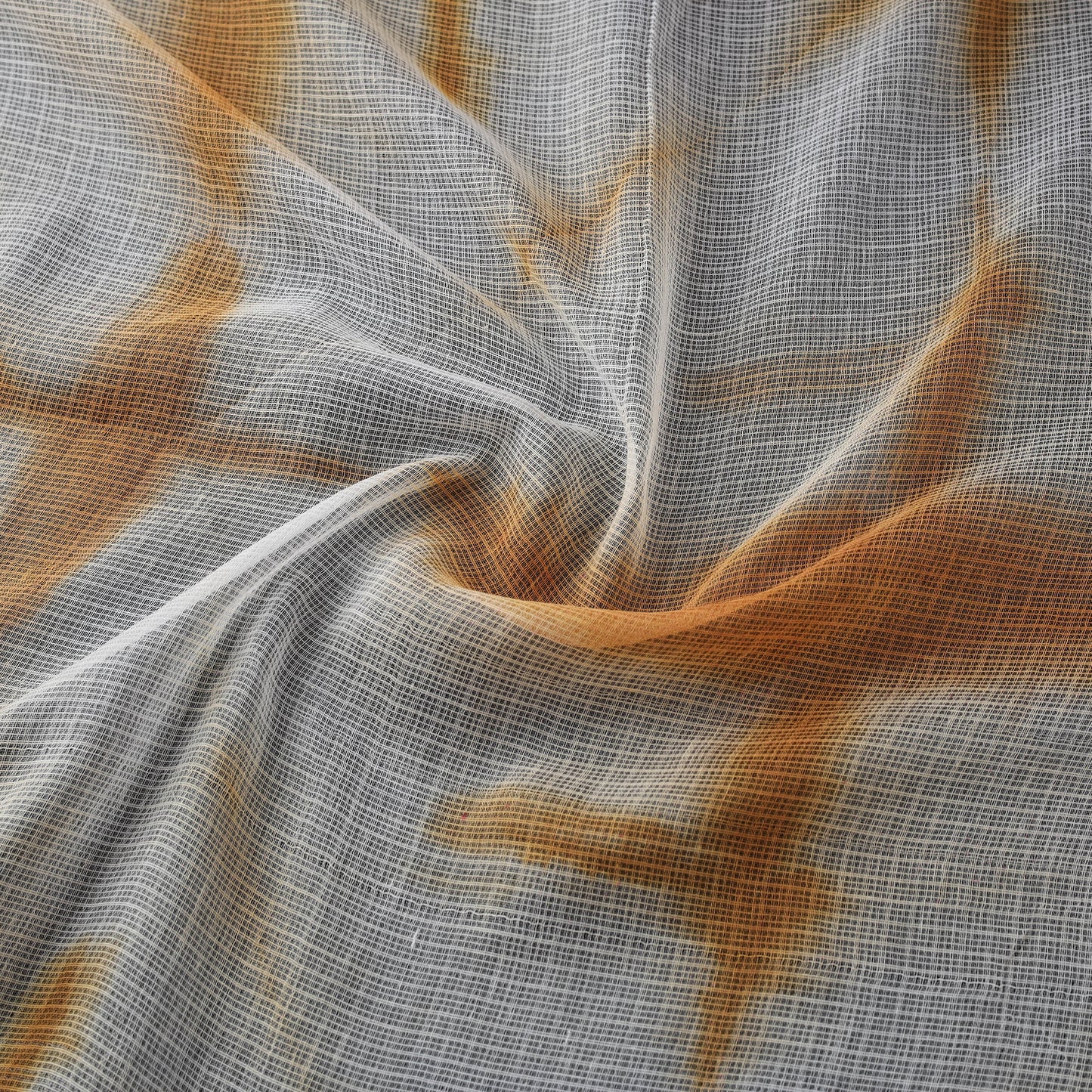 Shibori Tie-Dye Kota Doria Cotton Fabric 19