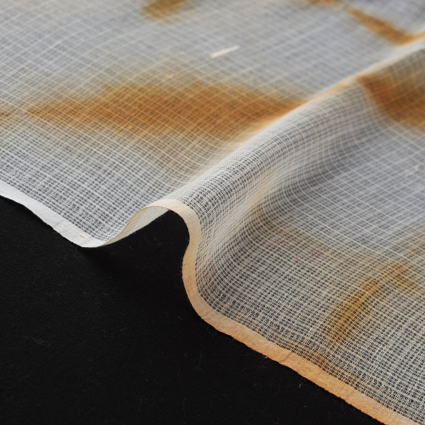 Shibori Tie-Dye Kota Doria Cotton Fabric 19