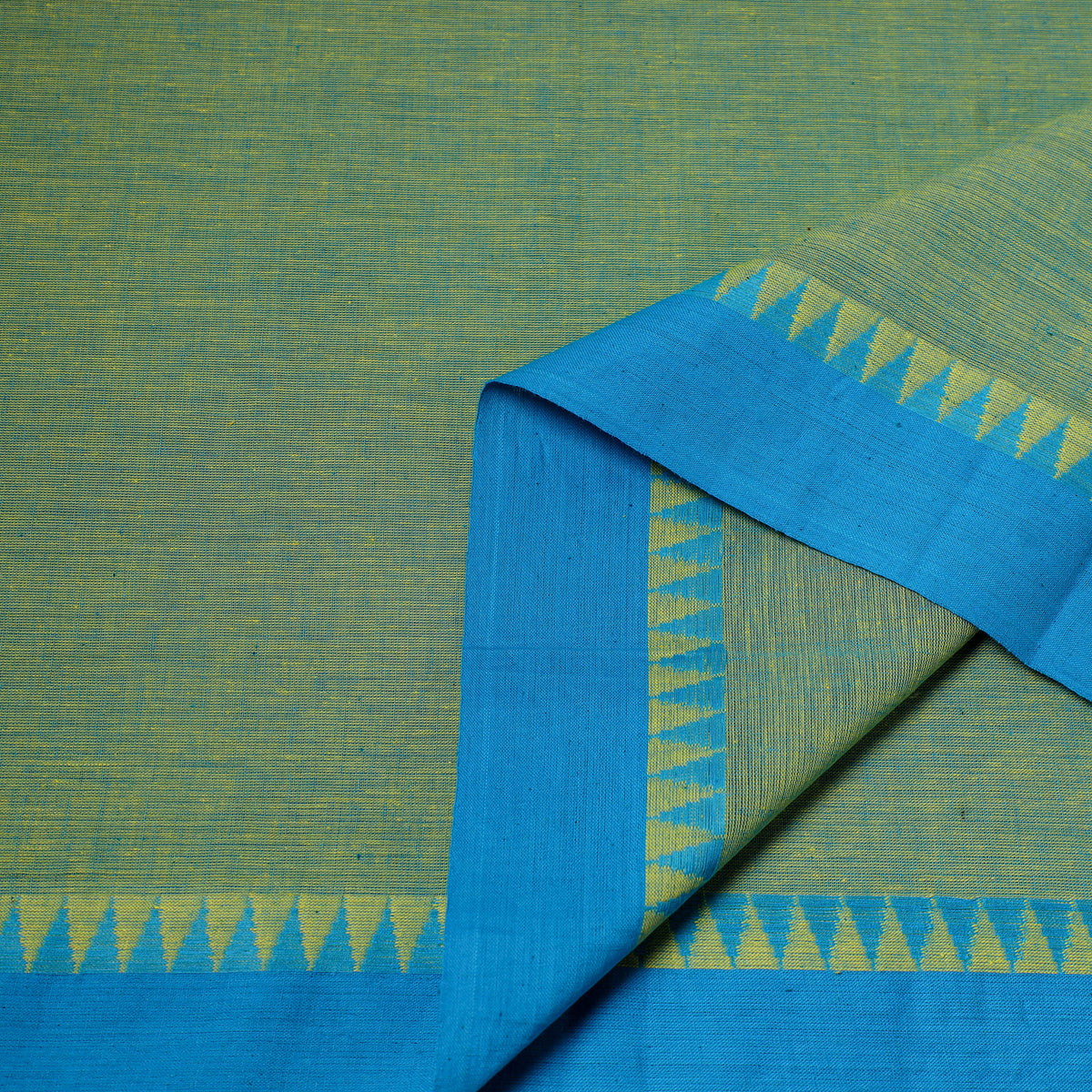Plain Cotton Thread Border Fabric 05