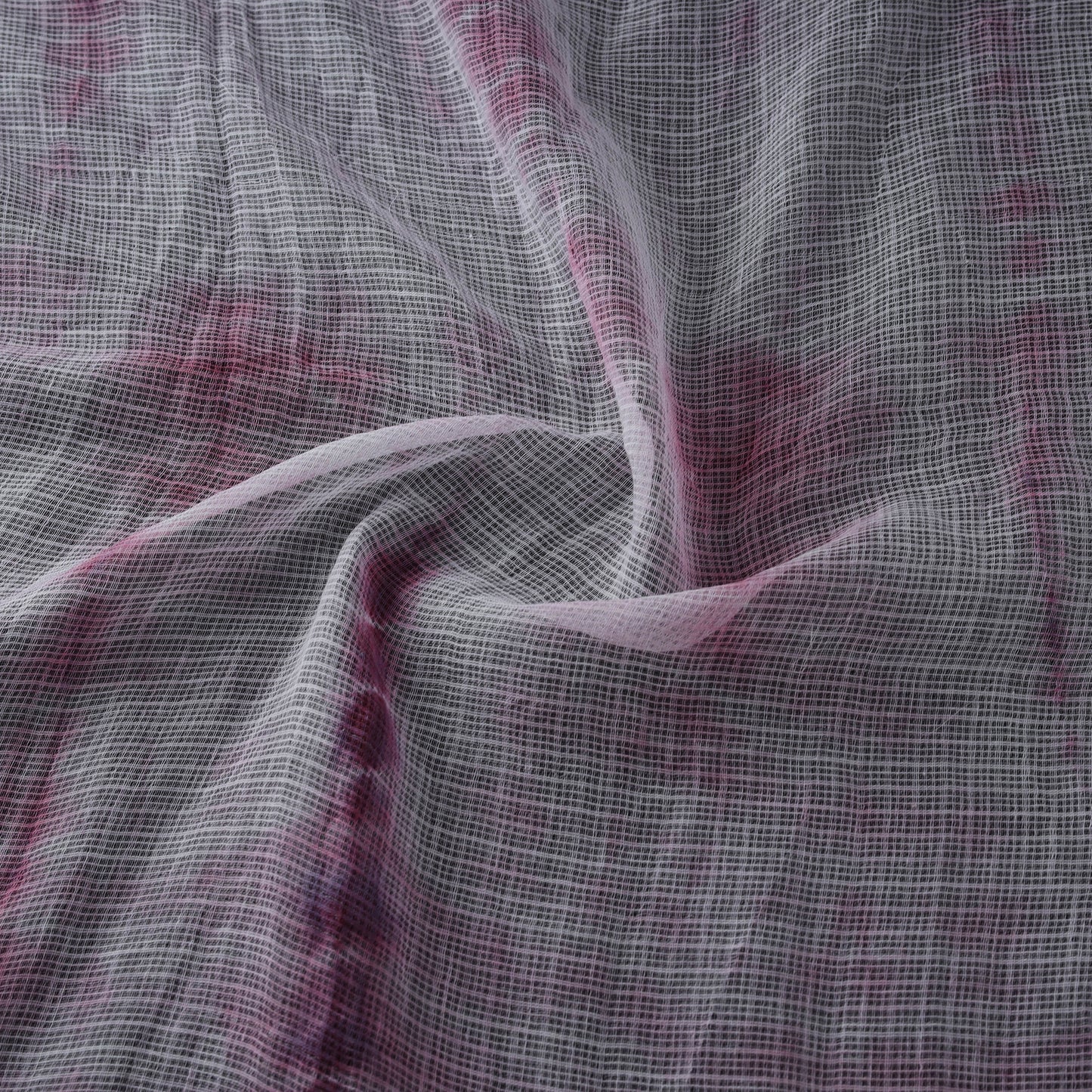 Shibori Tie-Dye Kota Doria Cotton Fabric 18