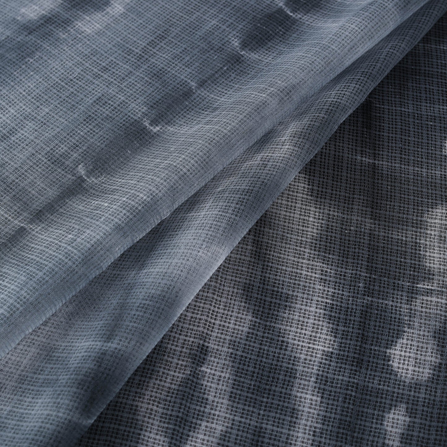 Shibori Tie-Dye Kota Doria Cotton Fabric 16