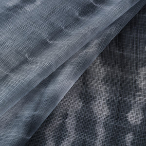 Grey - Shibori Tie-Dye Kota Doria Cotton Fabric 16