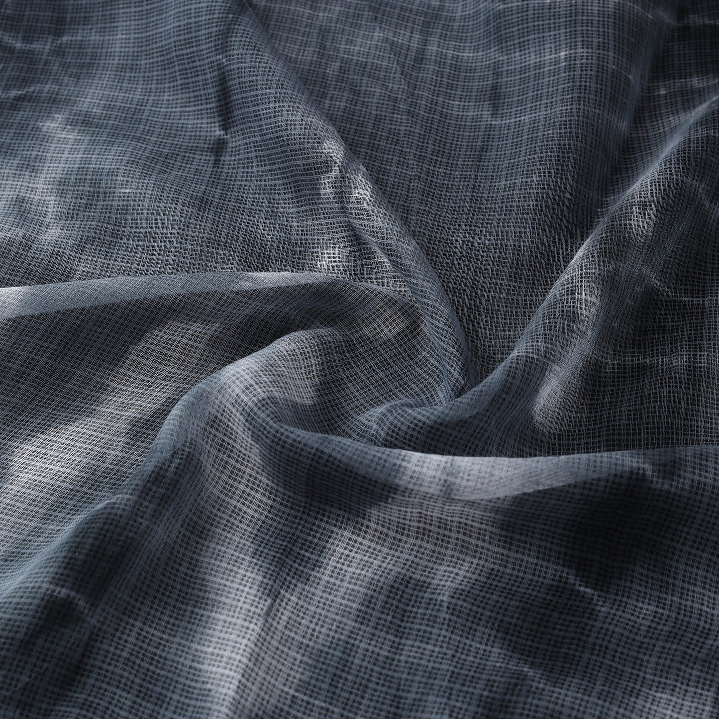 Shibori Tie-Dye Kota Doria Cotton Fabric 16