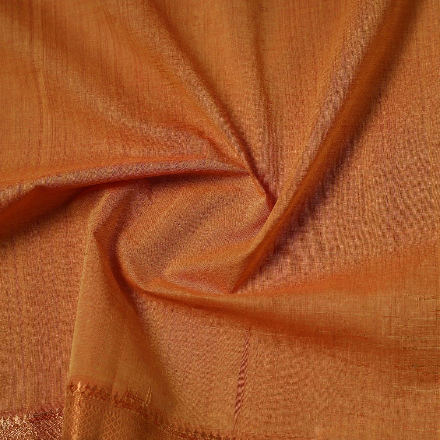 Handloom Mangalagiri Cotton Fabric with Nizam Zari Border 45