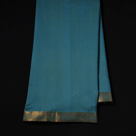 Handloom Mangalagiri Cotton Fabric with Nizam Zari Border 46
