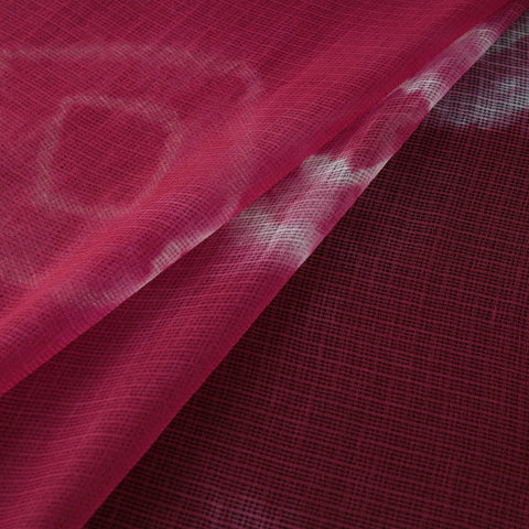Shibori Tie-Dye Kota Doria Cotton Fabric 15