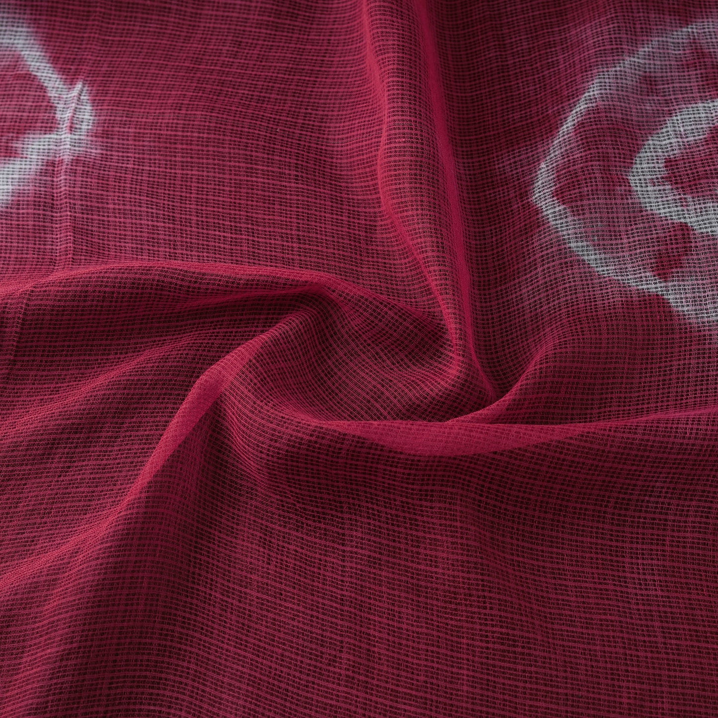 Shibori Tie-Dye Kota Doria Cotton Fabric 15
