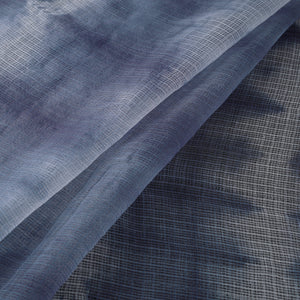 Grey - Shibori Tie-Dye Kota Doria Cotton Fabric 14