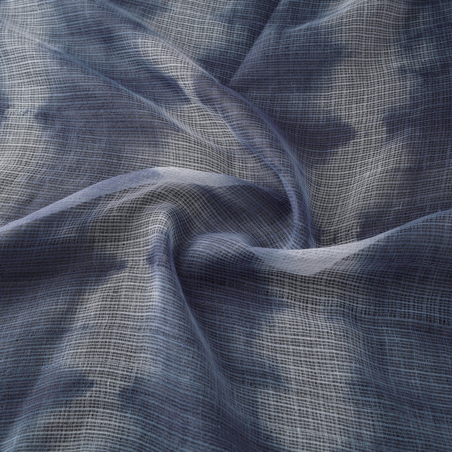 Shibori Tie-Dye Kota Doria Cotton Fabric 14