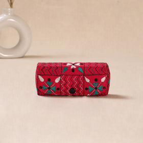 Handcrafted Bengal Kantha Work Spectacle Case 01