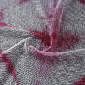 Shibori Tie-Dye Kota Doria Cotton Fabric 13