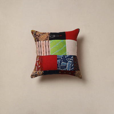 Handcrafted Patchwork Cushion Cover 18