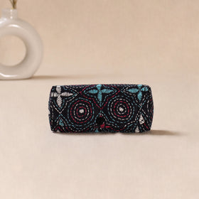 Handcrafted Bengal Kantha Work Spectacle Case 03