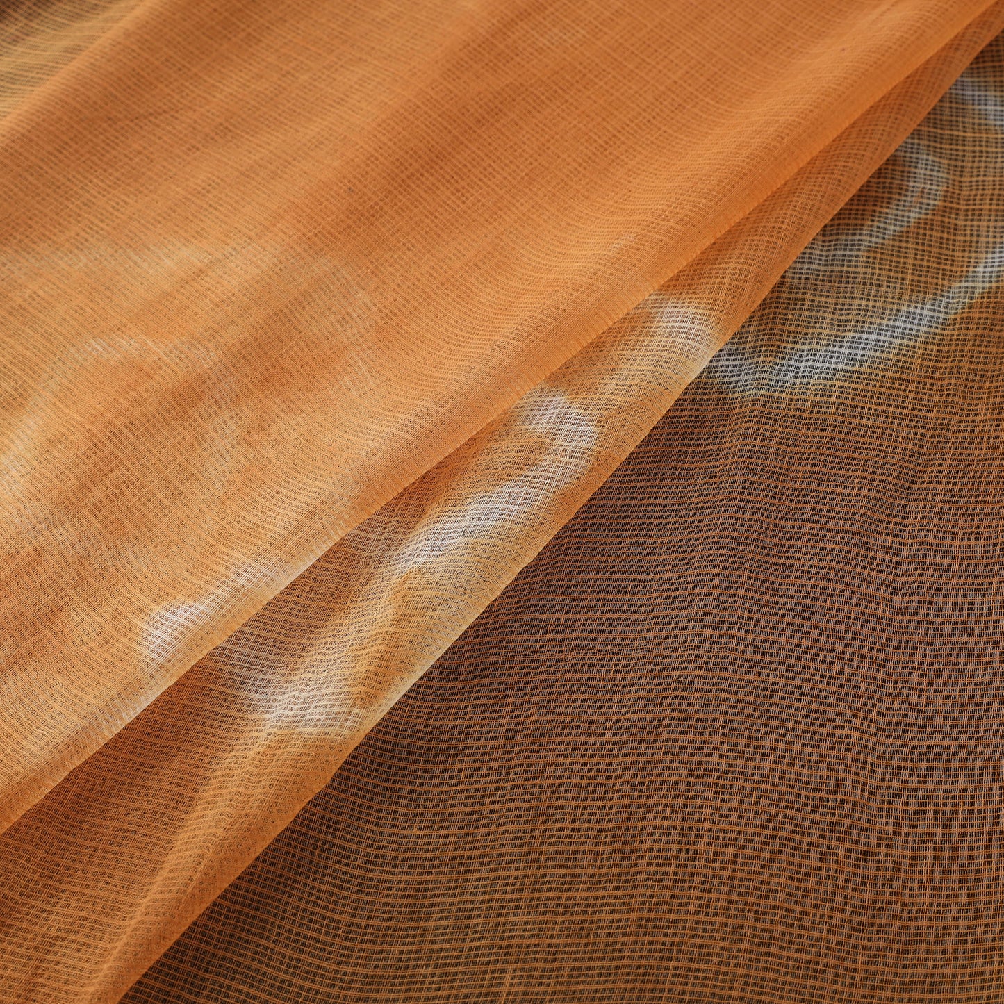 Shibori Tie-Dye Kota Doria Cotton Fabric 11
