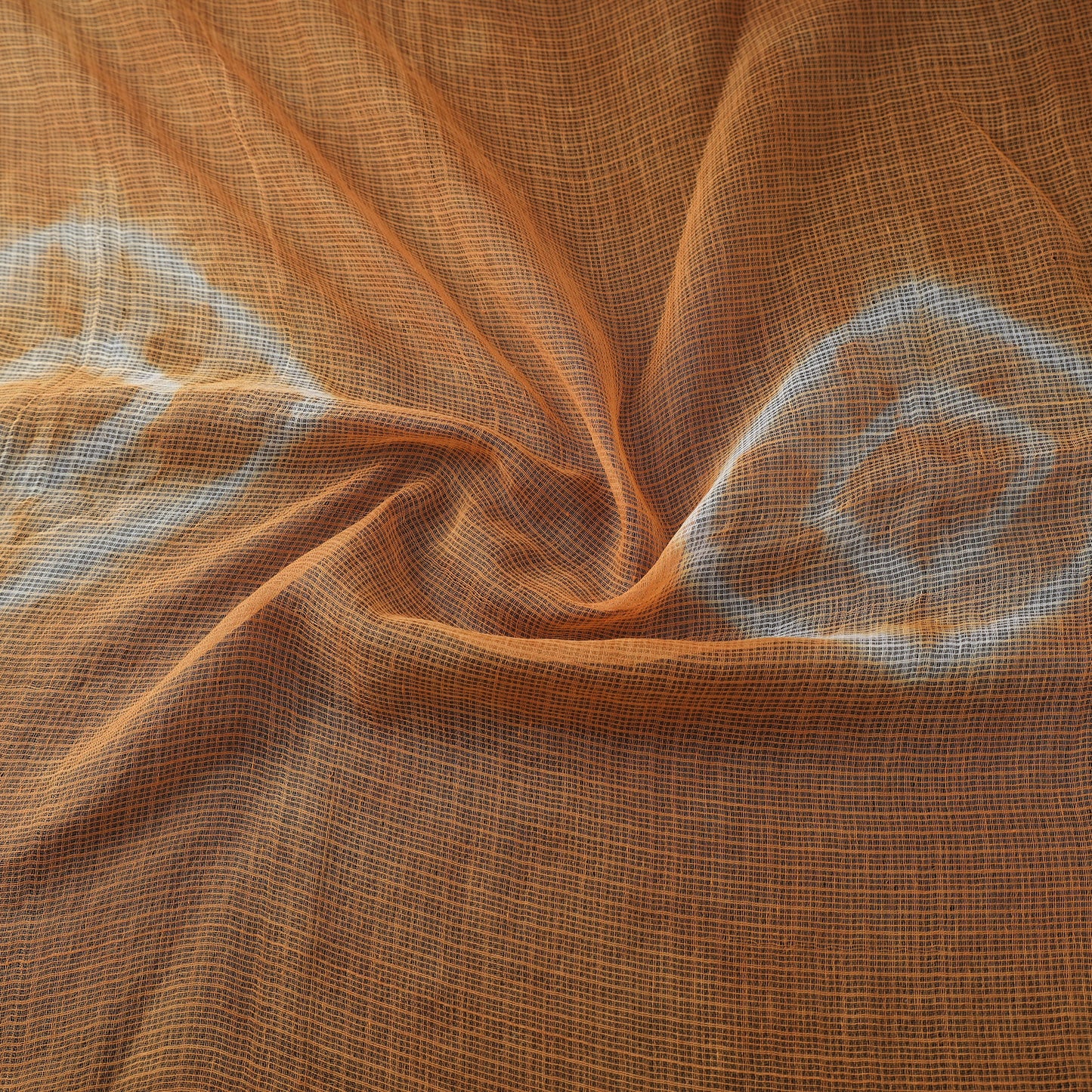 Shibori Tie-Dye Kota Doria Cotton Fabric 11